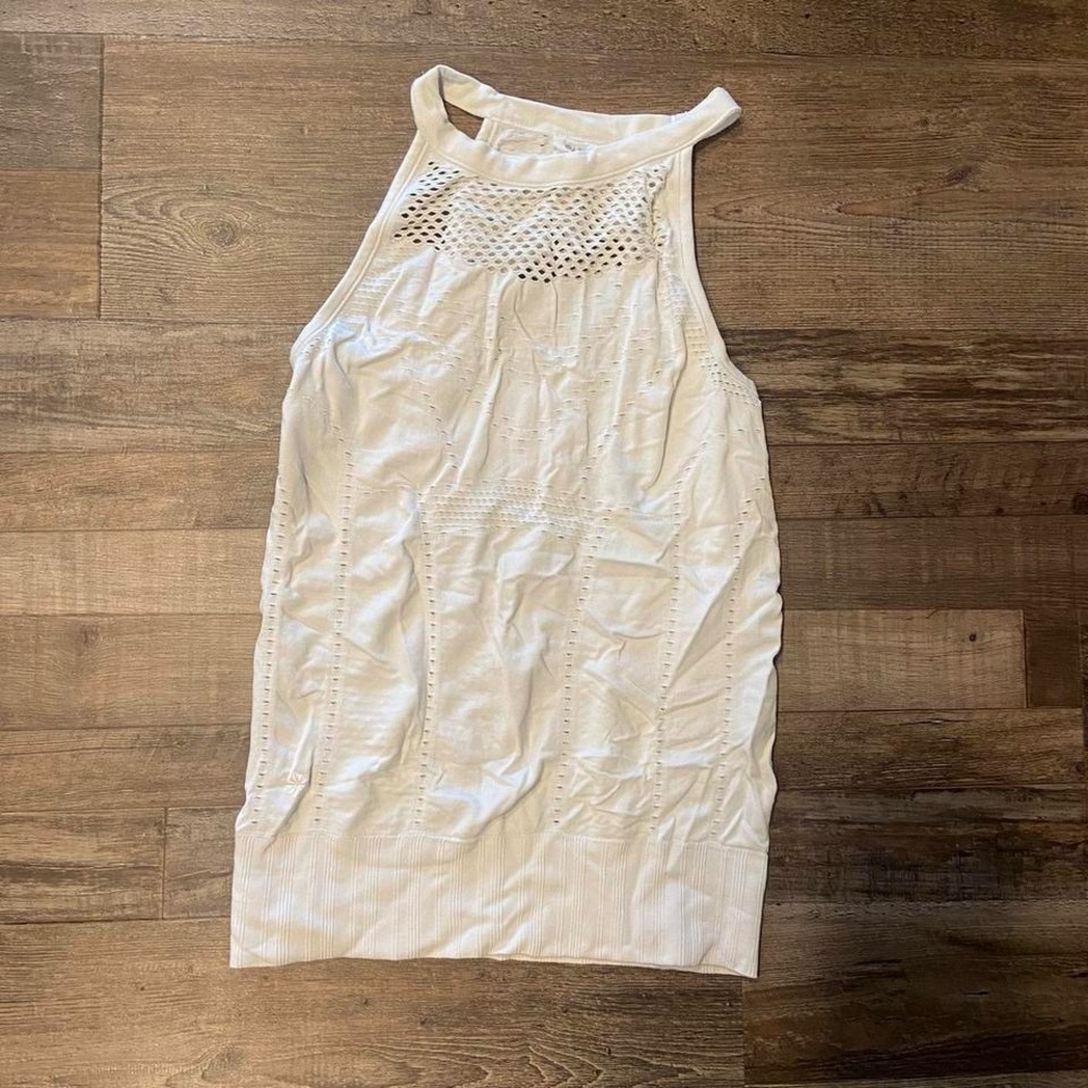 White Sleeveless top